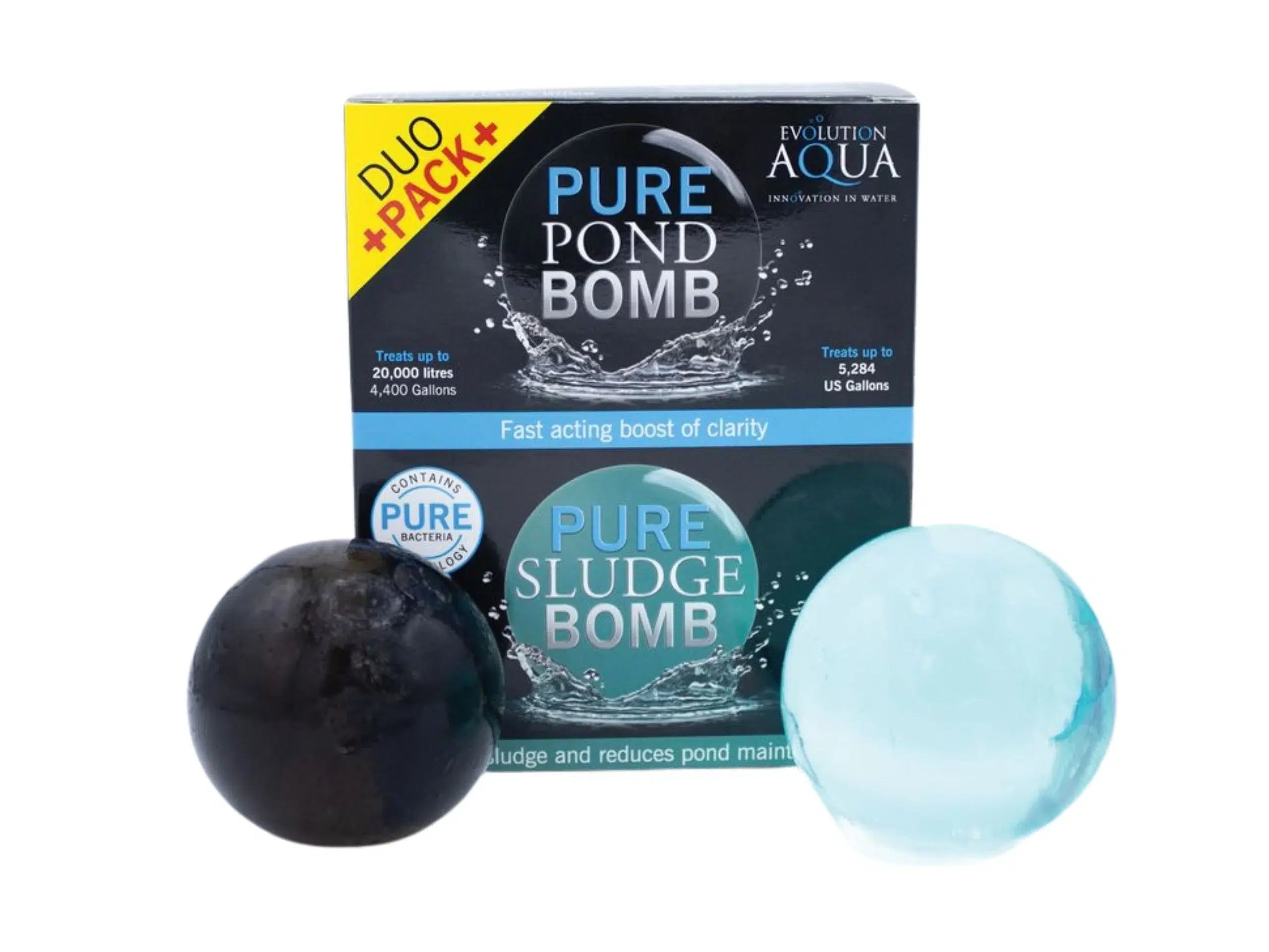 Evolution Aqua Pond Bomb & Sludge Bomb Duo-verpakking