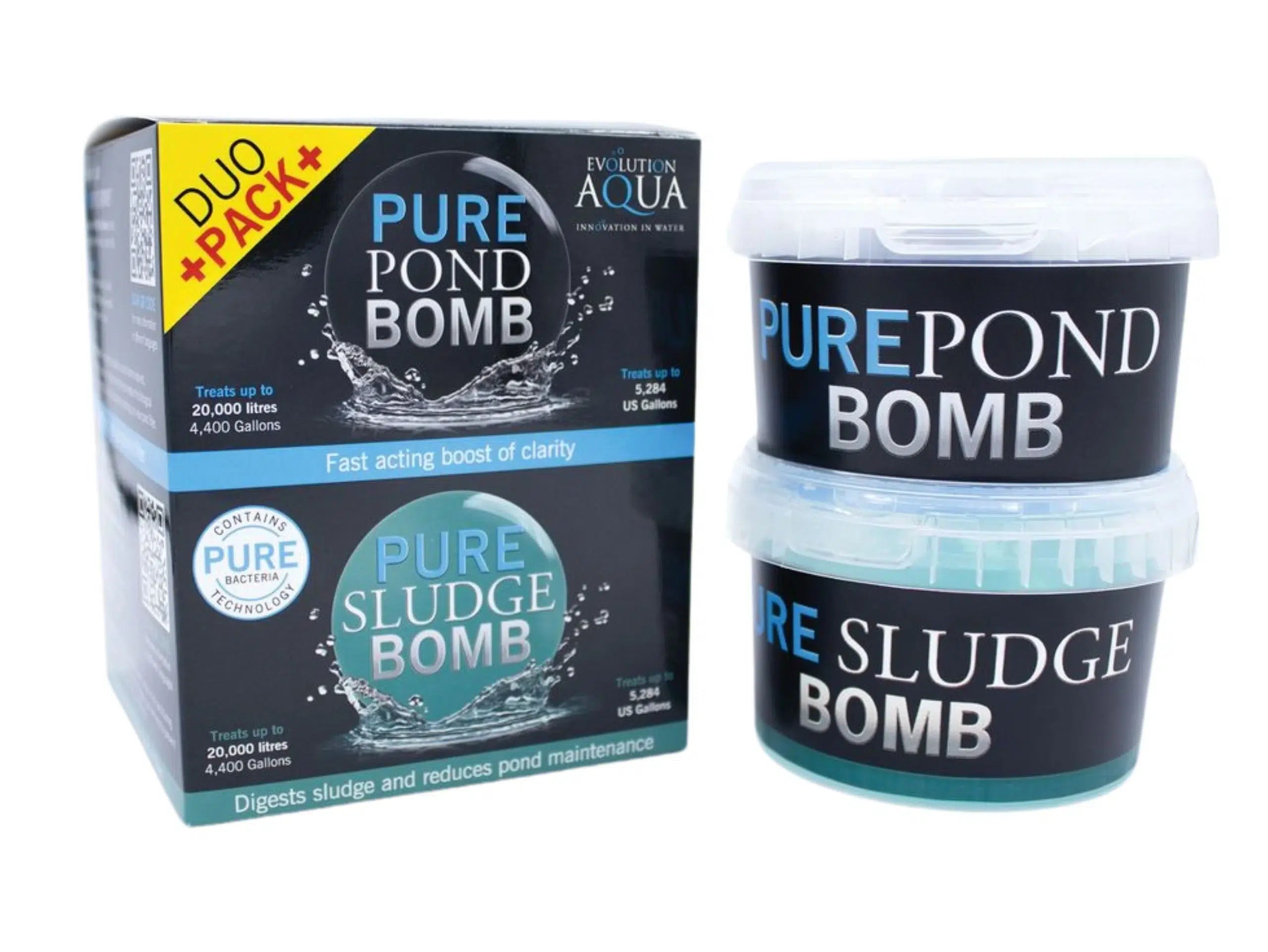 Evolution Aqua Pond Bomb & Sludge Bomb Duo-verpakking