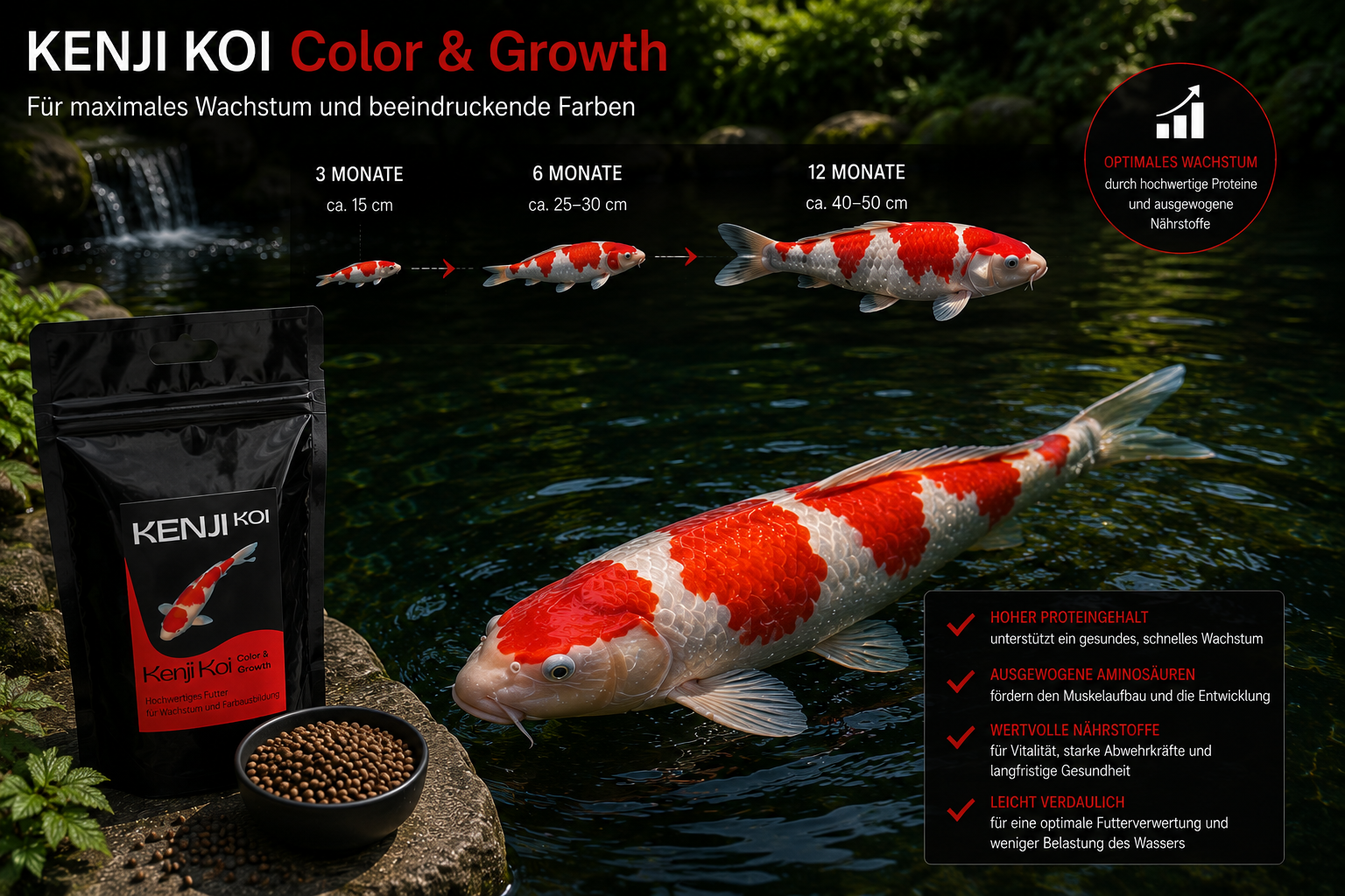 KENJI Koi Color & Growth 5 kg