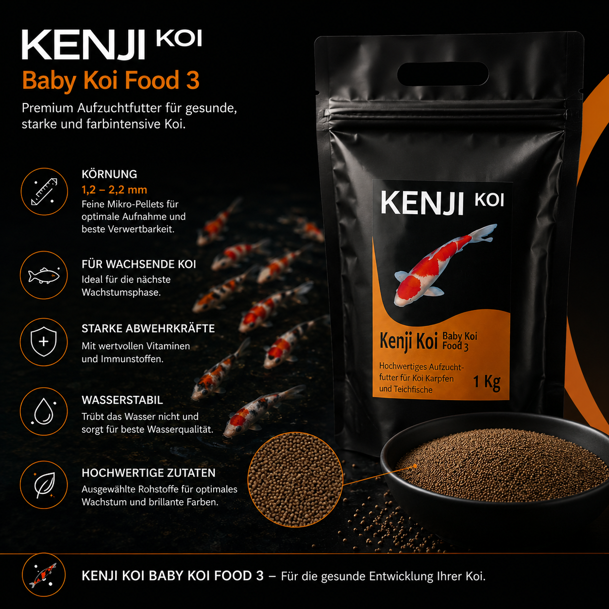 KENJI KOI Babyvoer 3 - 1 KG
