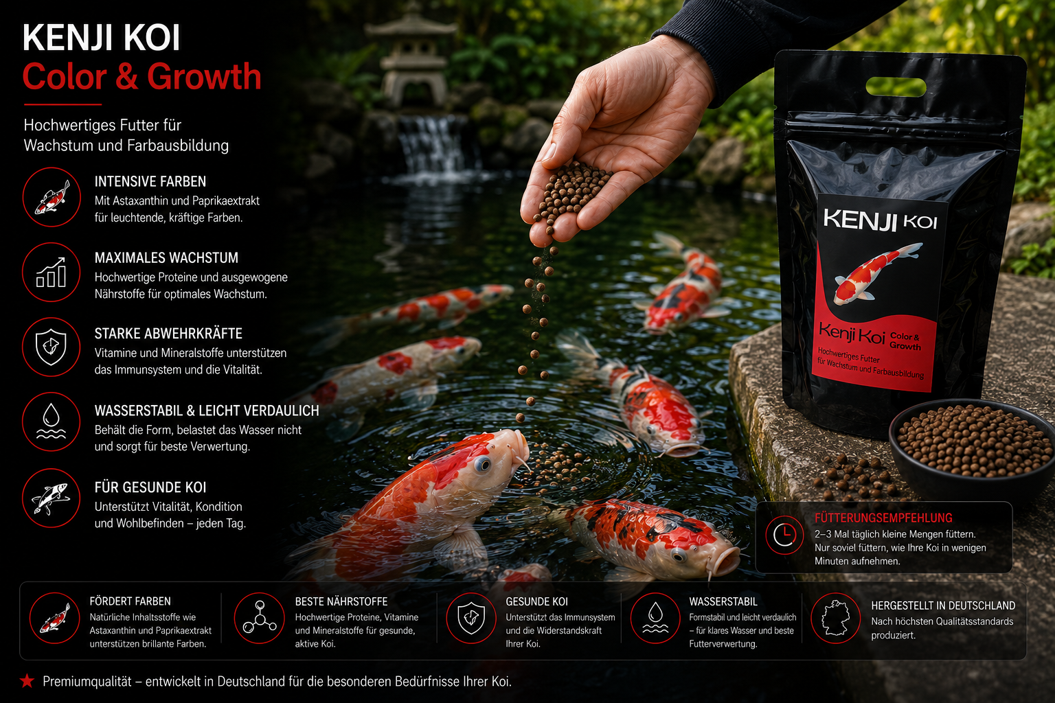 KENJI Koi Color & Growth 5 kg