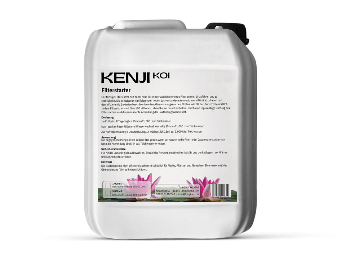 KENJI KOI Filterstarter