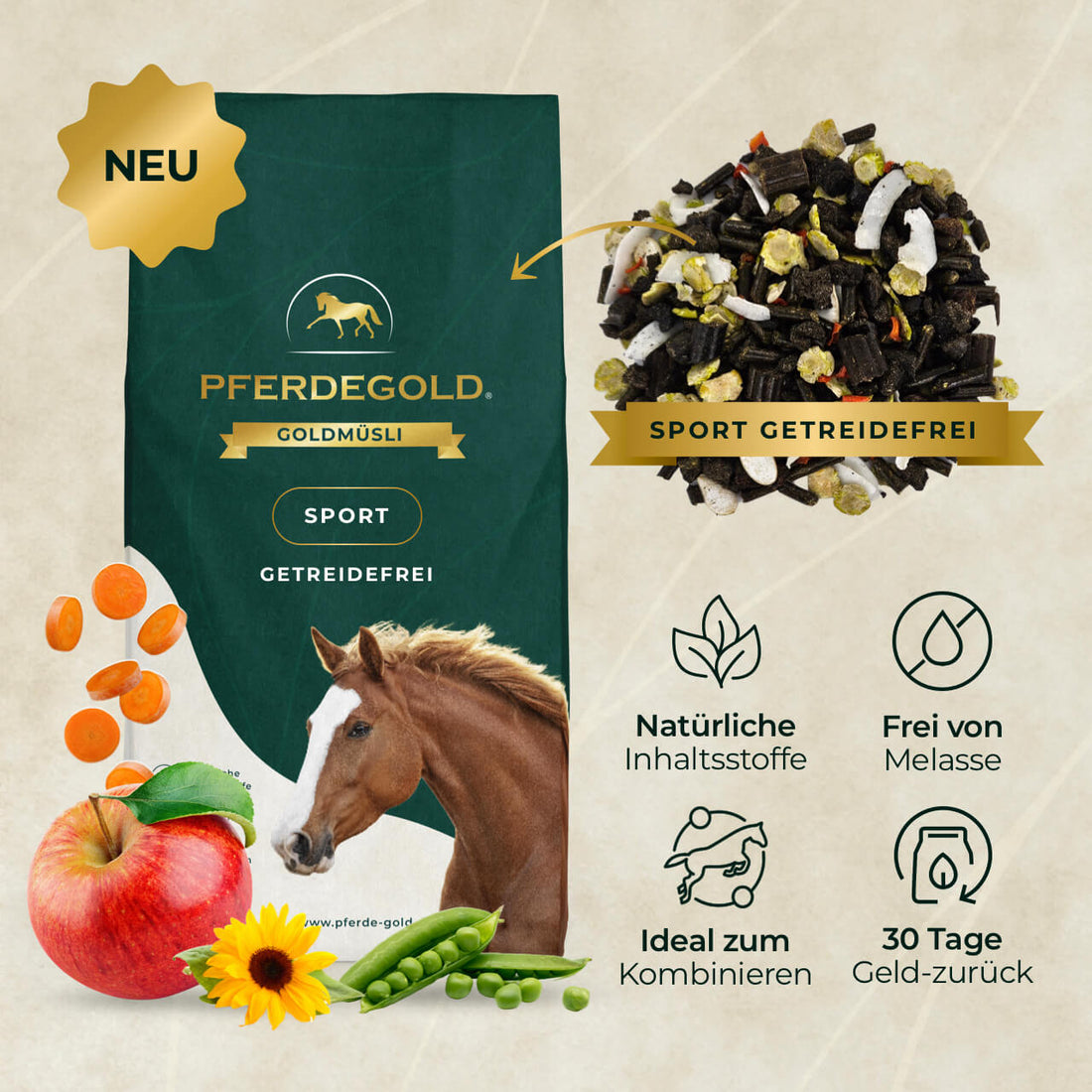 Goldmüsli® Sport Getreidefrei