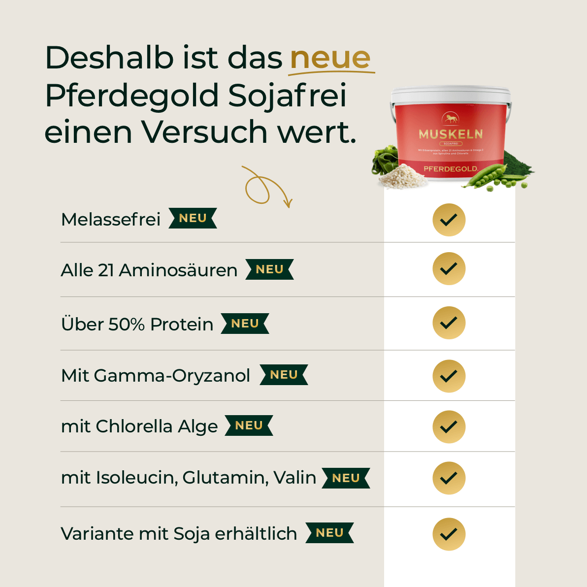 Muskeln 2.0 Sojafrei