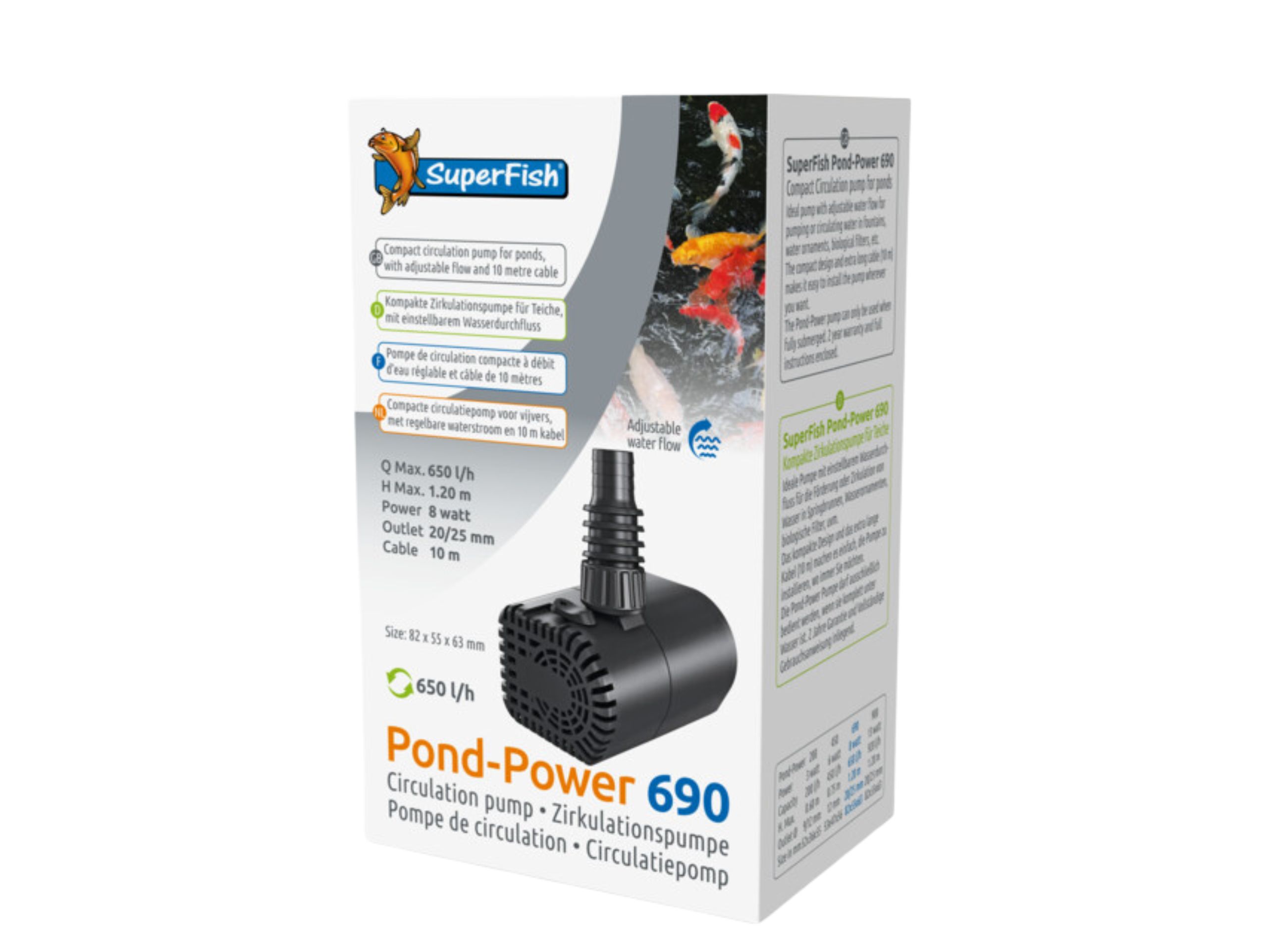 SuperFish Pond-Power 200 - 900
