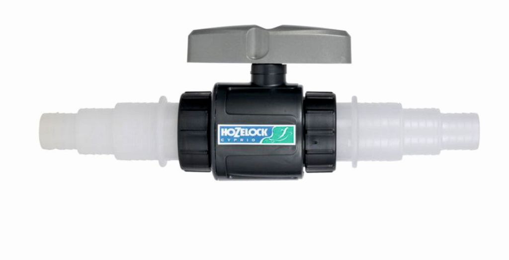 Hozelock kogelkraan met getrapte slangaansluiting 25/32/40 mm