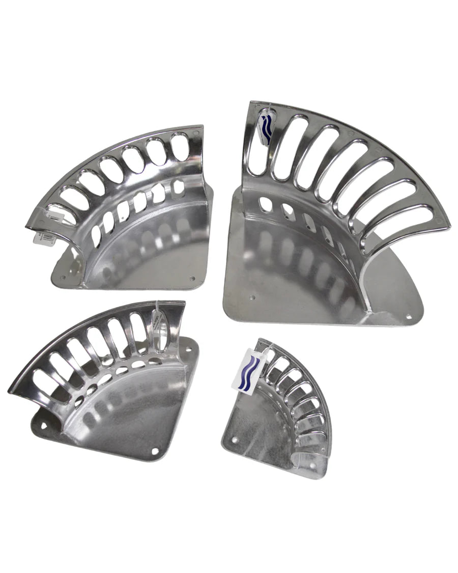 Sirocco Wandschroefbeugel aluminium
